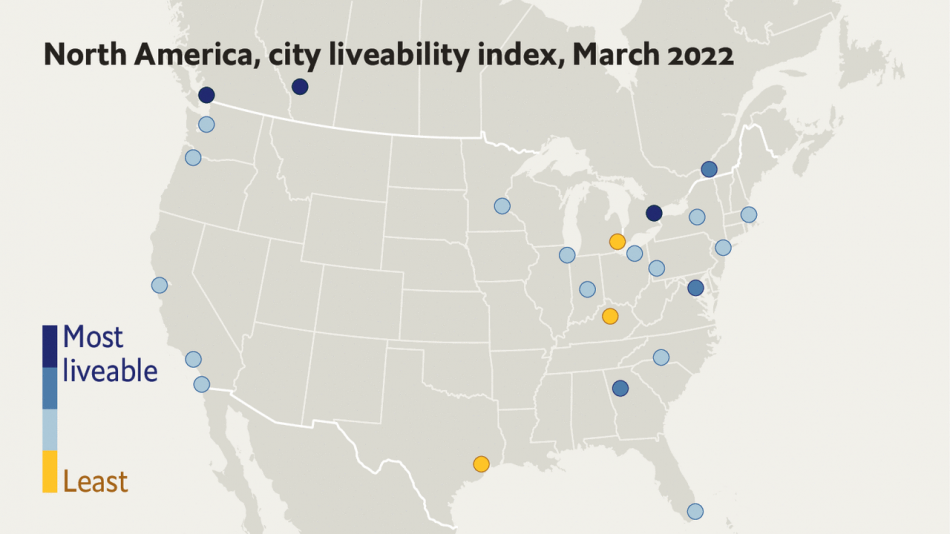 The Economist Most Livable Cities 2024 - Tonye Rachael